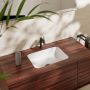 Umywalka 45x35 cm prostokątna podblatowa biała 61052450 Hansgrohe Xuniva Q zdj.3