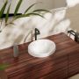 Umywalka 40x40 cm okrągła wpuszczana biała 61054450 Hansgrohe Xuniva S zdj.4