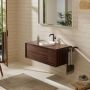 Umywalka 40x40 cm okrągła wpuszczana biała 61054450 Hansgrohe Xuniva S zdj.5