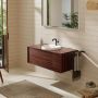 Umywalka 45x45 cm okrągła wpuszczana biała 61056450 Hansgrohe Xuniva S zdj.6