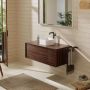 Umywalka 30x30 cm kwadratowa nablatowa biała 61074450 Hansgrohe Xuniva Q zdj.4