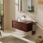 Umywalka 45x45 cm okrągła nablatowa biała 61076450 Hansgrohe Xuniva S zdj.5