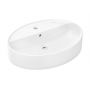 Umywalka 60x45 cm owalna nablatowa biała 61078450 Hansgrohe Xuniva D zdj.1