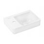 Umywalka 36x25 cm prostokątna ścienna-meblowa biała 61085450 Hansgrohe Xelu Q zdj.1