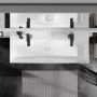 Umywalka 120x48 cm prostokątna ścienna-meblowa biała 61104450 Hansgrohe Xevolos E zdj.6