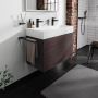 Umywalka 100x48 cm prostokątna ścienna-meblowa biała 61110450 Hansgrohe Xevolos E zdj.6