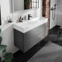 Umywalka 120x48 cm prostokątna ścienna-meblowa biała 61112450 Hansgrohe Xevolos E zdj.6
