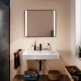 Umywalka 80x48 cm prostokątna ścienna biała 61136450 Hansgrohe Xanuia Q zdj.3