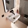 Umywalka 45x34 cm prostokątna ścienna biała 61142450 Hansgrohe Xanuia Q zdj.4