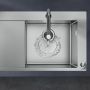 Zlewozmywak stalowy 104.5x51 cm 43307800 Hansgrohe S 71 zdj.5