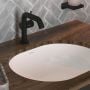 Umywalka 45x35 cm owalna podblatowa biała 61050450 Hansgrohe Xuniva U zdj.8