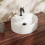 Umywalka 45x45 cm okrągła nablatowa biała 60169450 Hansgrohe Xuniva S zdj.8