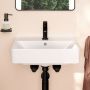 Umywalka 50x39 cm prostokątna ścienna biała 61008450 Hansgrohe Xanuia Q zdj.12