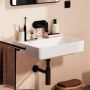 Umywalka 55x48 cm prostokątna ścienna biała 60237450 Hansgrohe Xanuia Q zdj.10