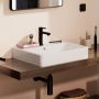 Umywalka 55x48 cm prostokątna ścienna-nablatowa biała 60238450 Hansgrohe Xanuia Q zdj.10