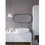 Lustro 60x120 cm owalne czarny A60x120BLC50x4 HoM Akasaka zdj.2