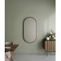 Lustro 60x120 cm owalne czarny A60x120BLC50x4 HoM Akasaka zdj.4