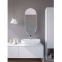 Lustro 60x120 cm owalne biały A60x120W50x4 HoM Akasaka zdj.3