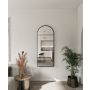 Lustro 80x140 cm czarny L80x140BLC50x4 HoM Laval zdj.1