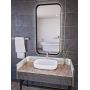 Lustro 80x140 cm z oświetleniem czarny M40x80BLC50x4ON HoM Mussum zdj.6
