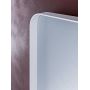 Lustro 80x140 cm biały M40x80W50x4 HoM Mussum zdj.4