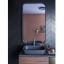 Lustro 80x140 cm biały M40x80W50x4 HoM Mussum zdj.5