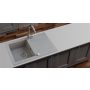 Zlewozmywak granitowy 76x44 cm beżowy ZFS0711 iceBerg Focus zdj.4