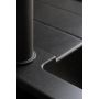 Zlewozmywak granitowy 76x44 cm szary/grafitowy/onyx ZFS1411 iceBerg Focus zdj.6
