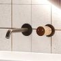 Bateria umywalkowa podtynkowa czarna BP77U14 Invena Moonlight zdj.7