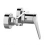 Bateria prysznicowa ścienna chrom BN70001 Invena Alonia zdj.3