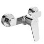 Bateria prysznicowa ścienna chrom BN70001 Invena Alonia zdj.1