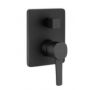 Invena Glamour BP024K2 bateria wannowo-prysznicowa podtynkowa podtynkowa czarny zdj.5