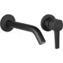 Invena Glamour BP02U04 bateria umywalkowa podtynkowa kompletna podtynkowa czarny zdj.3