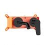 Bateria umywalkowa podtynkowa czarna BP70U04 Invena Alonia zdj.6