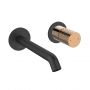 Bateria umywalkowa podtynkowa czarna BP77U14 Invena Moonlight zdj.1