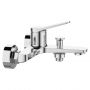 Bateria wannowo-prysznicowa ścienna chrom BW70001 Invena Alonia zdj.6