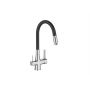 Bateria kuchenna z filtrem stojąca chrom-czarna BZ02F08 Invena Glamour zdj.1