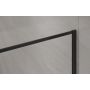 Ścianka prysznicowa walk-in 80 cm czarny półmat/szkło przezroczyste AK32188 Invena zdj.7
