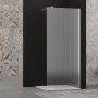 Ścianka prysznicowa walk-in 90 cm chrom półmat/szkło ze wzorem AK32199 Invena zdj.4