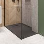 Brodzik prostokątny 120x80 cm czarny AK7C812 Invena Alvero zdj.4