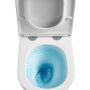 Miska WC z deską wolnoopadającą wisząca bez kołnierza biały półmat CE92001 Invena Glamour zdj.4