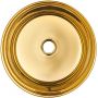Umywalka 39.5x39.5 cm okrągła złoty CE43009 Invena Tinos zdj.4