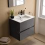 Umywalka z szafką 61 cm szarą R0572TI Ideal Standard Eurovit+ zdj.6