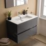 Umywalka z szafką 81.5 cm szarą R0574TI Ideal Standard Eurovit+ zdj.6