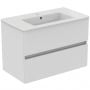 Umywalka z szafką 81.5 cm białą R0574WG Ideal Standard Eurovit+ zdj.1