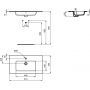Umywalka z szafką 81.5 cm białą R0574WG Ideal Standard Eurovit+ zdj.3