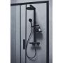 Zestaw prysznicowy ścienny termostatyczny z deszczownicą czarny BD583XG Ideal Standard Alu+ zdj.9
