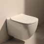 Miska WC z deską wolnoopadającą wisząca bez kołnierza biały połysk T354601 Ideal Standard Tesi zdj.12