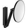 Lusterko kosmetyczne 21.2x31.8 cm okrągłe z oświetleniem czarny 17612379004 Keuco Cosmetic mirrors zdj.1