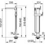 Bateria wannowo-prysznicowa 51127010100 Keuco Edition 11 zdj.2